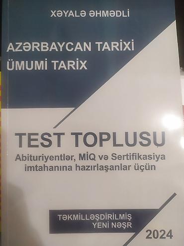 Testlər: Xəyalə Əhmədli – “Azərbaycan tarixi, Ümumi tarix” Test Toplusu Təzədir — 1