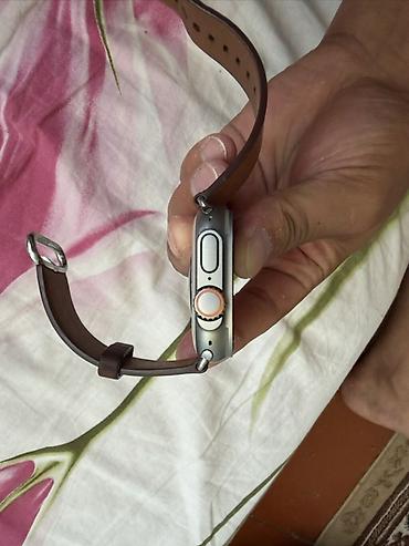 эпл вотч ультра 1: Смарт‑часы в стиле Apple Watch Ultra с кожаным ремешком. Особенности — 3