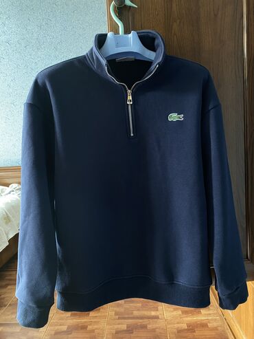 Свитера: Мужской свитер, XL (EU 42), Lacoste, Б/у, цвет - Синий