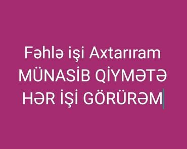 работа водителем категории б: Salam Ümumi Fəhlə işləri Görürəm Ev ofis əşiyalarının səliqəli