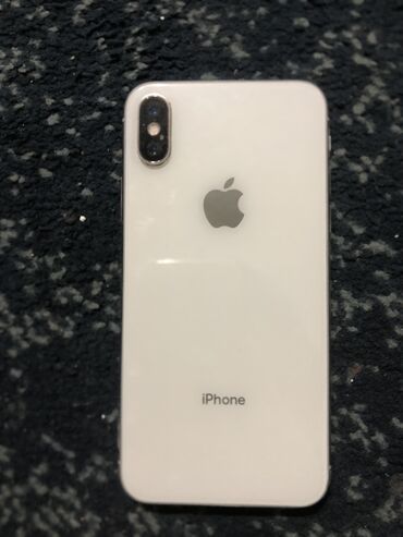 оперативная память ddr2 2gb 800mhz: IPhone X, Колдонулган, 64 ГБ, Ак, Каптама, Коргоочу айнек, 100 %