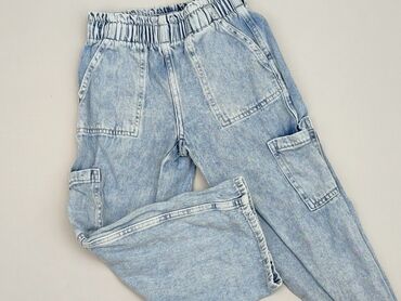 hm jeansy szerokie: Джинси, 5-6 р., 116, стан - Хороший