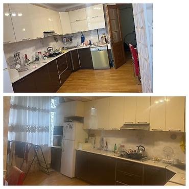 Mətbəx mebeli 400azn. Ölçü 3.70X 1.50 Üstündə moyka verilir. Ünvan