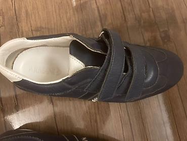 sneaker: Armani 37 size kişi idman üslublu ayaqqabıları - Model: Velkro — 1