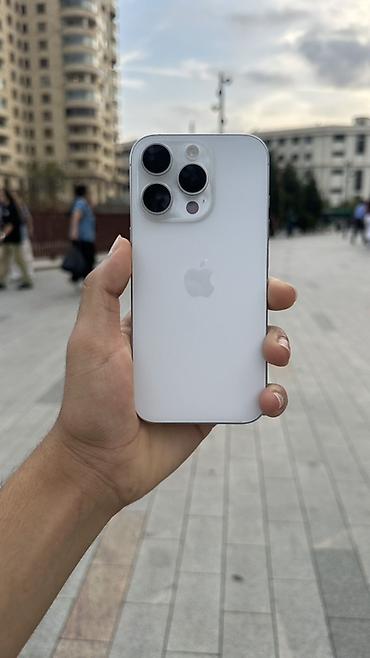 IPhone 16 Pro, 128 GB, Ağ, Face ID