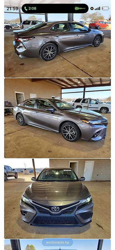 желмайан бензин: Toyota Camry: 2021 г., 2.5 л, Автомат, Бензин, Седан — 4