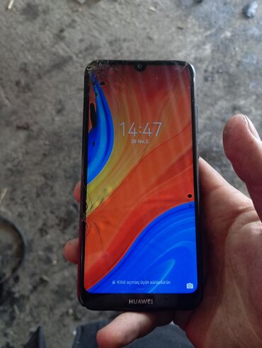 huawei telefon qiymetleri: Huawei Y6s, 32 GB, rəng - Qara, Barmaq izi, İki sim kartlı