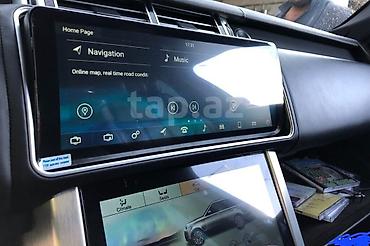 iqlim paneli: Range Rover üçün multimedia və iqlim idarəetmə sistemi komplekti - — 1