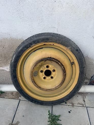 şam disk 17: Məhsul: Kompakt “donut” ehtiyat təkər (polad diskli) Xüsusiyyətlər: - — 2