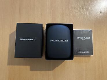 emperio armani: Emporio Armani saat qutusu və sənədlər dəsti - Brend: Emporio Armani — 4