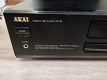Динамики и колонки: AKAI COMPACT DISC PLAYER CD - 19, made in Korea, в хорошем — 3