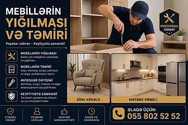 Sifarişlə mətbəx mebeli: Sifarişlə mətbəx dəsti, MDF — 50