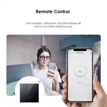 prozorska klima: Touch Smart WiFi Pametan Prekidač Svetla 💡🌐 Aplikacija Smart Life ili