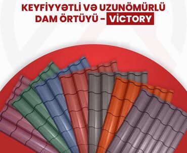 Шифер: Victory dam örtüyü – keyfiyyətli və uzunömürlü həll. Xüsusiyyətlər: -