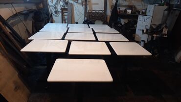 Masalar: Bar masası, Yeni, Açılmayan, Metal, Kvadrat masa — 4