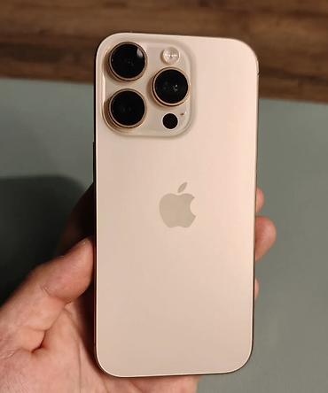 IPhone 16 Pro, 128 GB, Qızılı, Face ID