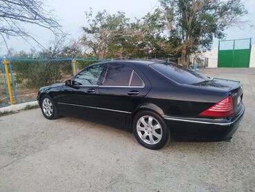 naxiş maşını: Mercedes-Benz S 320: 3.2 l | 2001 il