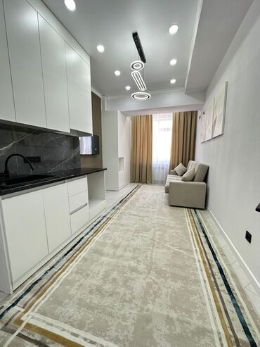 1 комнатные квартиры: 1 комната, 43 м², Элитка, 3 этаж, Дизайнерский ремонт
