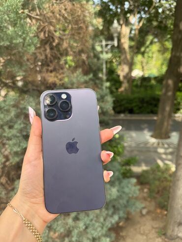 Техника для кухни: IPhone 14 Pro Max, 256 ГБ, Deep Purple, Face ID