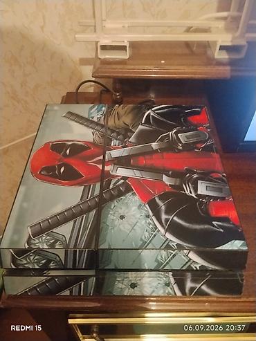 plastation: Продаю PS4 fat 500 гб прошитая 9.0 активация без флеш-карты закачанные — 2