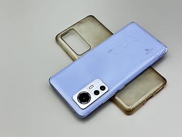 oneplus 12 чехол: Xiaomi, Mi 12X, Б/у, 256 ГБ, цвет - Голубой, 2 SIM — 1