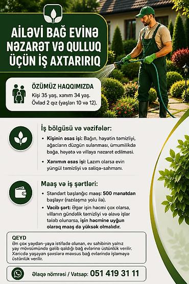real əmlak vakansiya: Sekilde her sey yazilib etrafli oxuyun sora ciddi sexsler narahat — 1