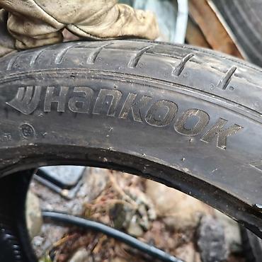 Транспорт: Шины 245 / 45 / R 18, Лето, Б/у, 1 шт, Легковые, Корея, Hankook — 5