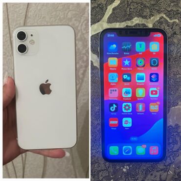 iphone 11 pro ucuz qiymete: IPhone 11, 128 GB, Ağ