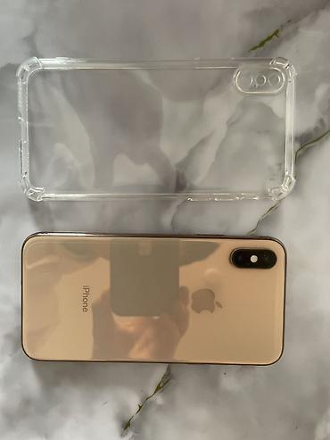 Apple iPhone: IPhone Xs, Б/у, 64 ГБ, Золотой, Чехол, 100 % — 3