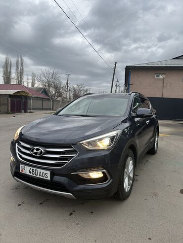 hyundai santa fe авто: Hyundai Santa Fe: 2017 г., 2 л, Автомат, Дизель, Кроссовер