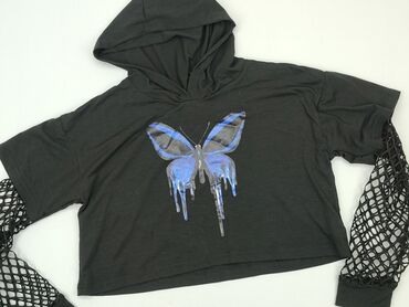 bluzki z rozcięciami na rękawach: Hoodie, L (EU 40), condition - Very good