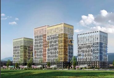 карвен 4 сезона продажа: 2 комнаты, 82 м², Элитка, 19 этаж, ПСО (под самоотделку)