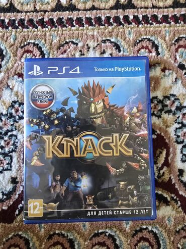 plays: Ps 4 üçün " knack " oyunu. demək olar təzədir heç bir problemi yoxdur