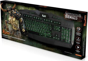 Другие аксессуары для компьютеров и ноутбуков: Клавиатура Smartbuy RUSH Savage представлена в стильном игровом