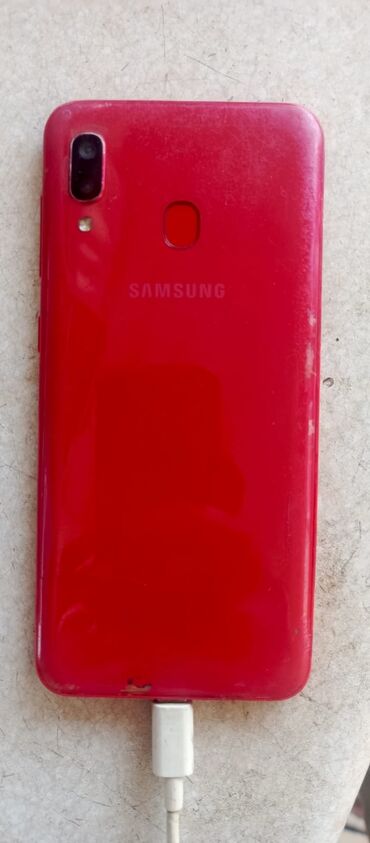 Samsung Galaxy A20, цвет - Красный