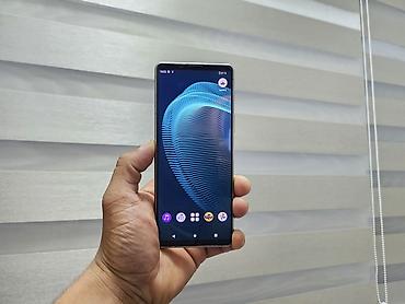 pixel 9: Sony Xperia 5, Б/у, 128 ГБ, цвет - Серебристый, 2 SIM, 1 SIM — 9