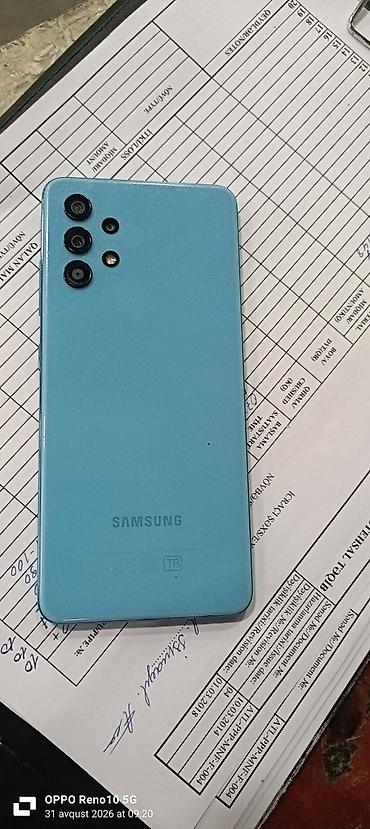 samsung a22 5g: Samsung Galaxy A32, 128 GB, rəng - Mavi — 1