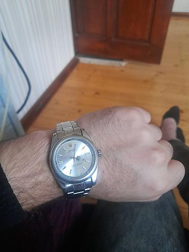 İşlənmiş, Qol saatı, Rolex, rəng - Gümüşü