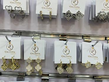 Sırğalar: Qadın üçün zərgərlik aksesuarları – Lady Jewellery kolleksiyası — 9