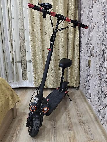 Электротранспорт: Elektrik skuter – oturacaqlı, güclu işıqlandırma və iri təkərlər — 3