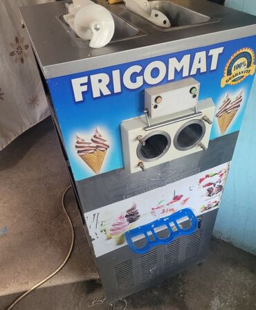 морозильные камеры для мороженного: Балмуздак өндүрүү үчүн станок, Колдонулган