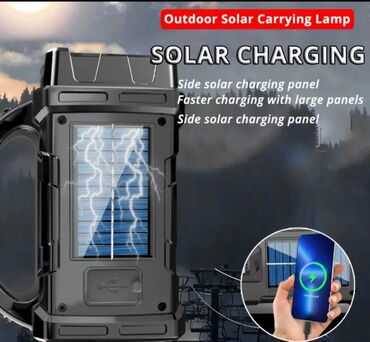 Digər alətlər: Günəş panelli LED+COB daşıma fənəri Ölçülər: - Uzunluq: 15.8 sm (6.22 — 6