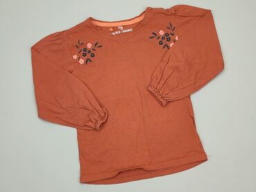 pomarańczowa bluzka dziewczęca: Bluzka, 9 lat, 128-134 cm, stan - Dobry