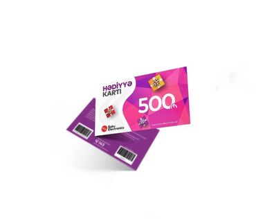 Kasalar: 2 ədəd 500 aznlik hədiyyə kartı. Baku Electronics mağazalar