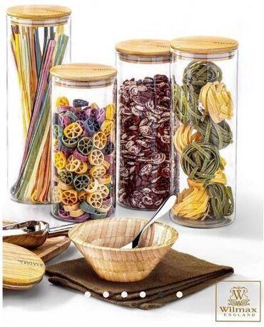 Digər qab-qacaq və mətbəx ləvazimatları: 🌿 Təzəliyi saxla, zövqü paylaş! 🌿 ✨ Wilmax England brendindən şüşə — 11