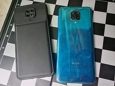 холод оборудования: Redmi, Redmi Note 9 Pro, Б/у, 128 ГБ, цвет - Голубой, 2 SIM — 2