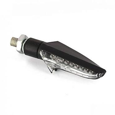led strip light: LED pokazivač pravca za motocikle, dizajniran sa crnim kućištem i — 1