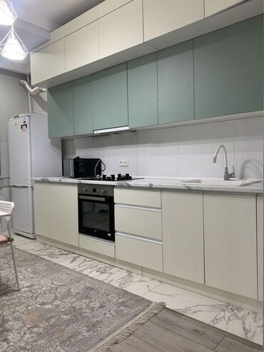снять квартиру в кара балта: 2 комнаты, 75 м², Элитка, 12 этаж, Дизайнерский ремонт