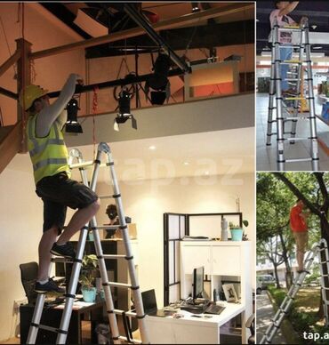 Nərdivanlar: Aliminium Teleskopik Nərdivanlar. ❗️Satışı❗️ — 3