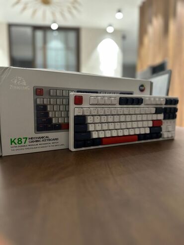 Klaviaturalar: 🔥Ziyoulang K87 Pro RGB ✅Mechanical red switch, HotSwap var ✅Ölçüsü